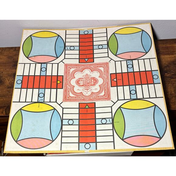 Vintage 1975 Parcheesi Board Game Selchow & Righter Royal Game of India Complete - Picture 7 of 10
